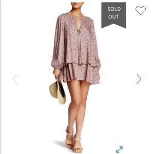 Free People NY Printed Beck Dress